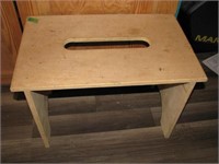 Wooden stool/bench