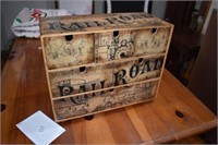 Railroad Decorative Box