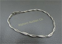 7" Sterling Silver Bracelet