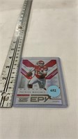 Patrick Mahomes II football card