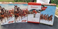 Budweiser collector's steins. 2008 , 2009 & 2010