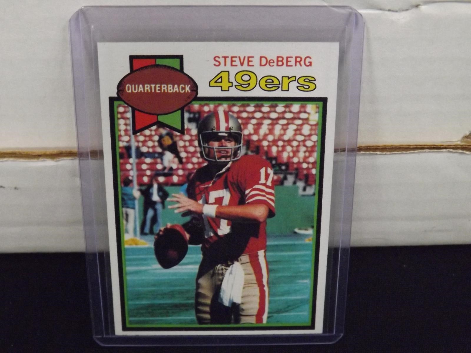 1979 TOPPS STEVE DEBERG ROOKIE CARD 49ERS