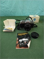Minolta XG-1 camera and accessories