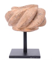 Abstract Chavin Mace Head, 900-200 BCE