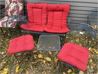 4-Piece Metal Outdoor Furniture Set