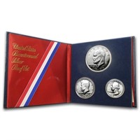 1976 s Silver 3 Pc. Coin Set