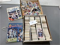 LARGE BOX OF UNSEARCHE BASEBALL AND SPORTS CARDS