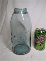 Half Gallon 3L Blue Ball Jar - Rough Rim