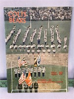 Baltimore Colts vs Bears Nov 3 1963 program