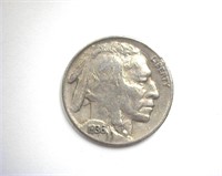 1936 Nickel AU/UNC Double Die Obv at Neckline