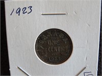 1923 ONE CENT F