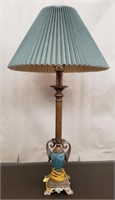 Nice Art Nouveau Style Table Lamp. Works.