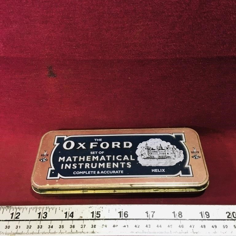 Oxford Mathematical Instruments Set (Vintage)