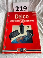 Vintage Delco Electrical Components Catalogue