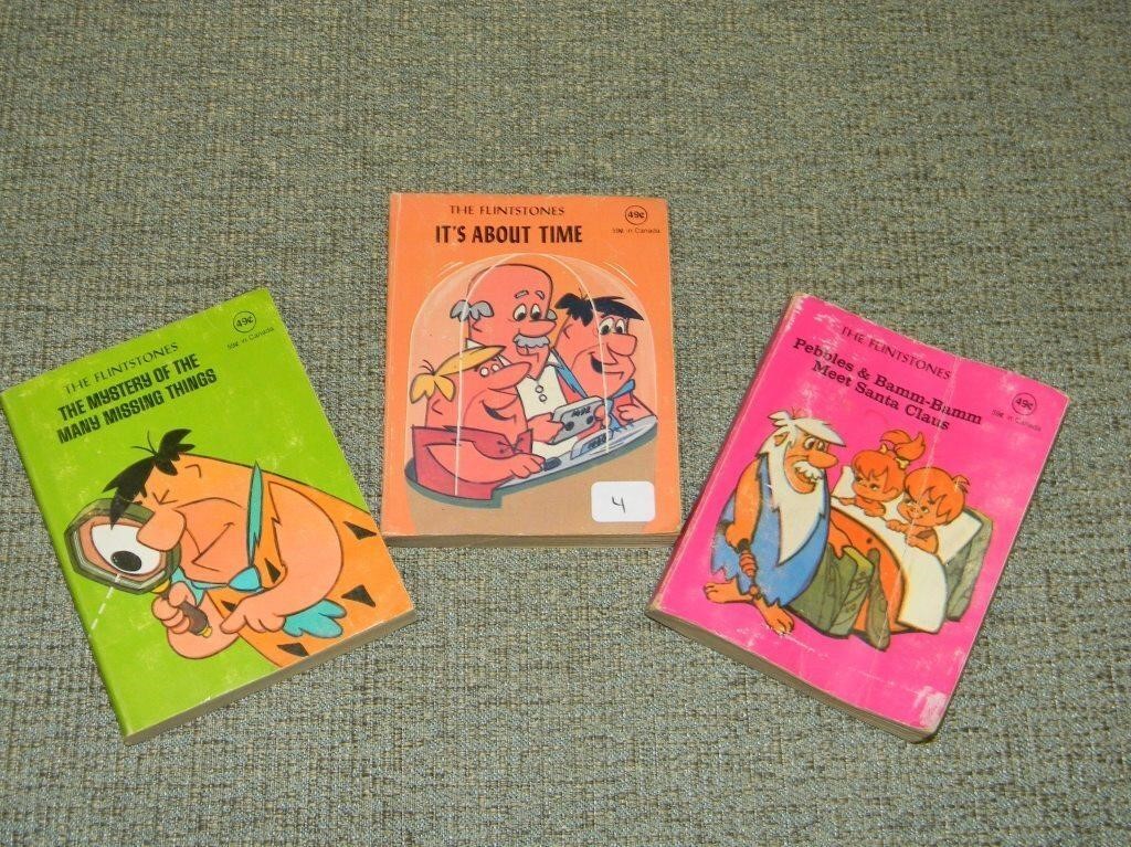 (3) Flintstones Books