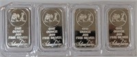 4 - 1 ozt Silver .999 Prospector Bars