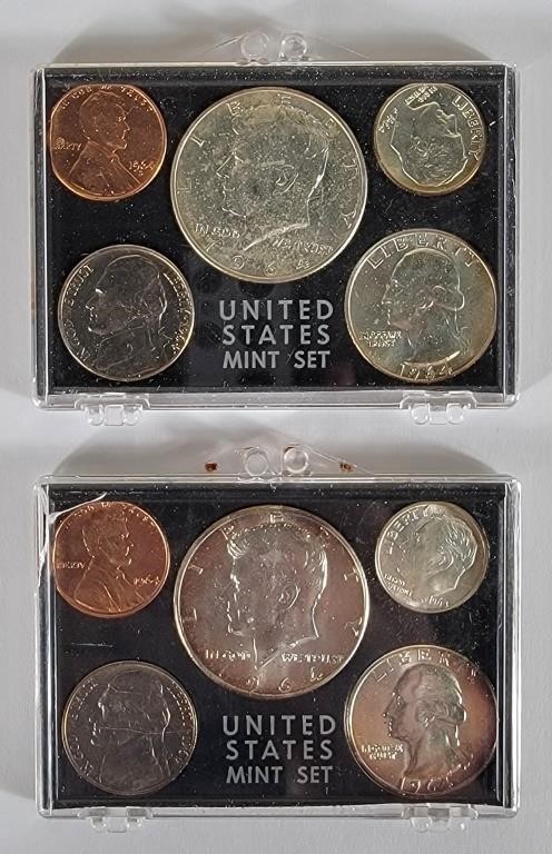 1964 United States Mint Sets (2)