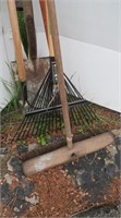 Misc Hand Tools-Shovel, Rakes, Push Broom,