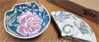 VTG Handpainred Chinese Bowl & Trinket Box