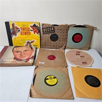 2 Albums Of 78's & Loose 78's