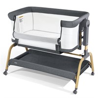 Jimglo 3 in 1 Baby Bassinet, Rocking Bassinet with