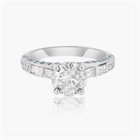 18K WHITE GOLD 2.03CT DIAMOND RING