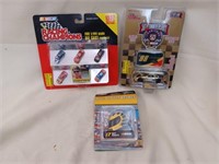 Set of 5 Nascar 1:144 Scale Cars and More
