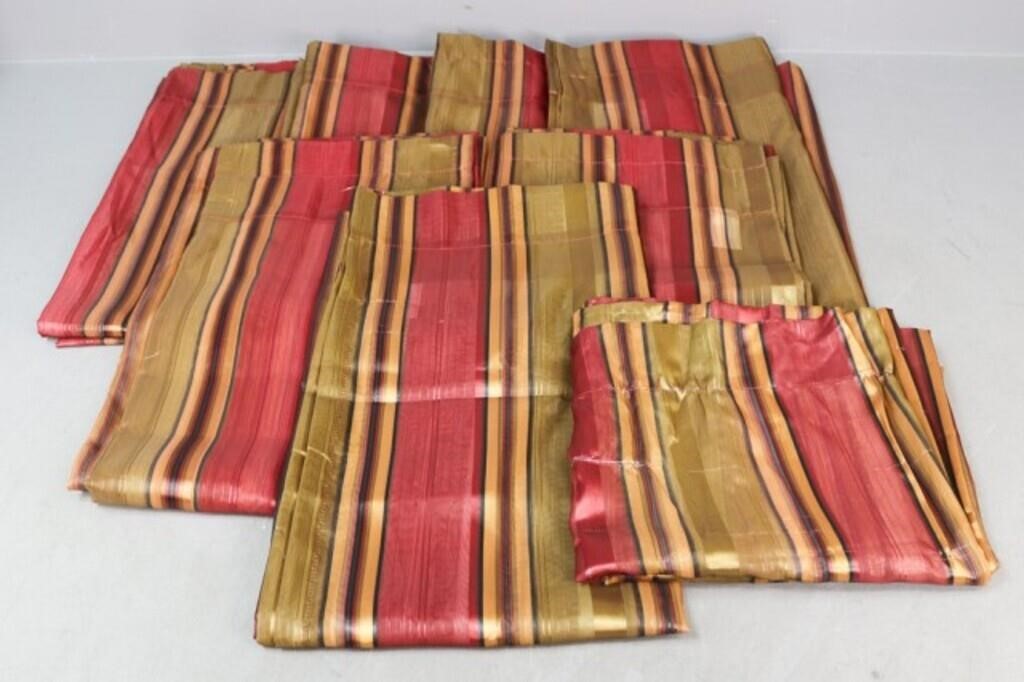 Royal Velvet Curtain Panels / 8 pc