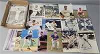 Baseball Photos Lot Collection incl Autographs