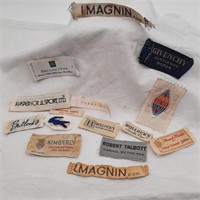 15 Vintage Designer Labels - I Magnin Bullocks +++