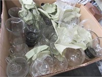 Box Stemware, Sundae Glasses, Punch Cups