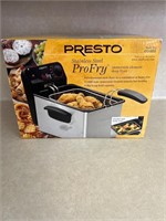 New in box Presto ProFry deep fryer