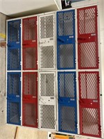 10 Lockers 5' x 80"