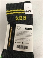 4 PAIRS TWO BLIND BROTHERS SOCKS