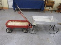 (2) Vintage Wagons - (1) Steel Wheel &