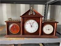 Vintage Mantle Clock Barometer (Connex 2)