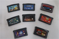 8 Nintendo Gameboy Advance Game Cartridges