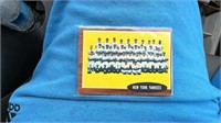 1962 TOPPS TEAM CARD MICKEY MANTLE BERRA BASEBALL