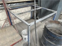Steel Machine Stand, Shovel & Steel Bin Stand