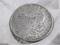 1890 Morgan Dollar Damaged