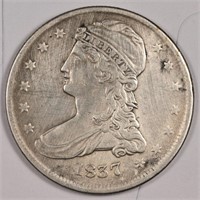 1837 Bust Half Dollar