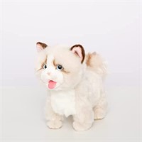 NEW $80 Interactive Plush Ragdoll Cat