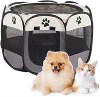 (U) Pet Playpen Pet Exercise Pen Tents Oxford Clot