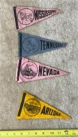 Vintage State Pennants