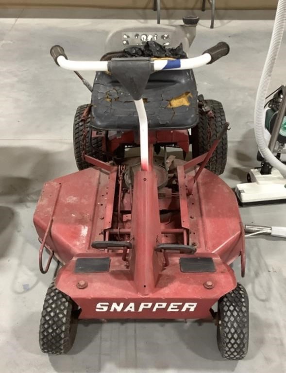 Snapper mower - unknown issues