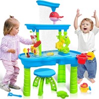 VINTOP Water Sand Play Table  44PCS for Kids