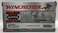 (OO) Winchester Super X 270 WIN Centerfire
