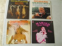 4 different LP stereo record albums