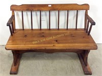Wooden bench - Maple?