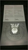 2016 Fine Silver 50 Dollar Coin Limited Mintage